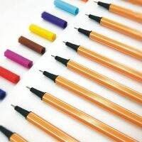 12 Colors Set Drawing Pen 0.4mm Liner Pens Sketch Marker Lettering Markers for school office supplies stationery