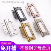 4-inch 5-inch stainless steel hinged wooden door door hinge heavy duty door leaf silent bearing door leaf