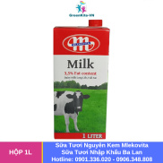 1 Hộp Sữa Tươi Nguyên Kem Ba Lan MLEKOVITA 1L - Sữa Nhập Khẩu Ba Lan