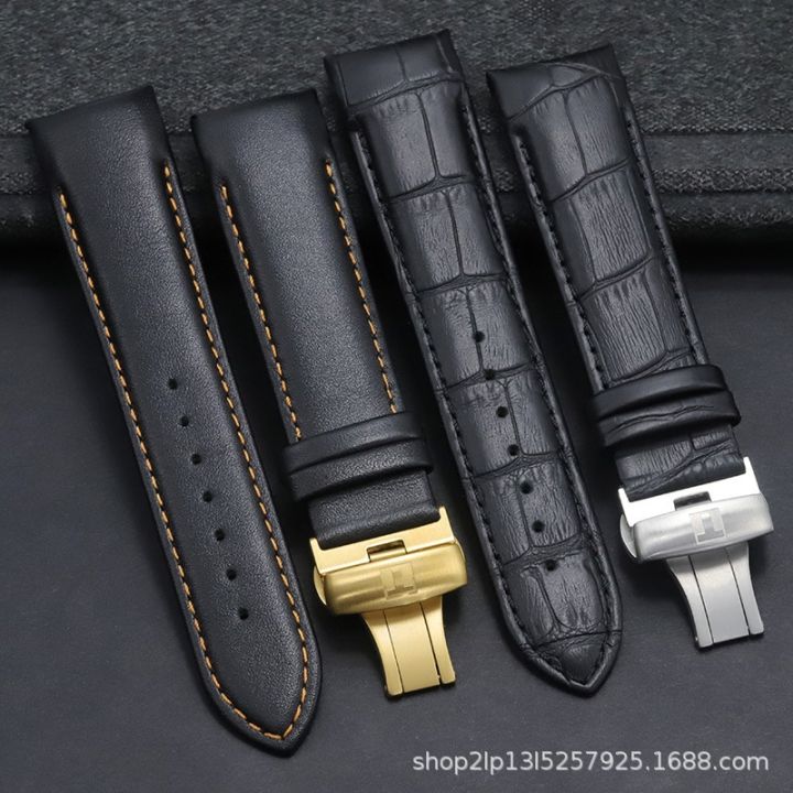 hot-sale-1853-shuttle-watch-chain-t035-kutu-genuine-leather-strap-t035627-t035407-t035617a-mens-models