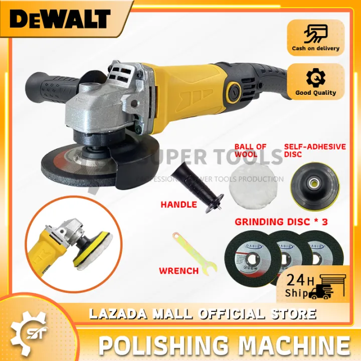 DeWALT 1000W Electric Angle Grinder / Polisher Long handle polishing