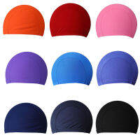 Polyester Cloth Fabric Diving Bathing Cap Swimming Hats for Water Sports Uni