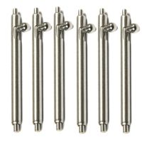 10pcs Watch Pin Pepair Tools &amp; Kits 1.5mm Diameter Quick Release Watch Strap Spring Bars Pins 16MM 18MM 20MM 22MM 24MM Length