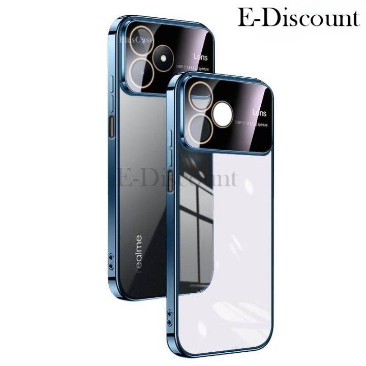 เคสโทรศัพท์ใหม่สำหรับ-realme-c51-ฝาครอบ-แบบหน้าต่างขนาดใหญ่เคส-realme-c51-เคลือบด้วยไฟฟ้า-tpu-แบบนิ่มป้องกันการชน-ฟิล์มป้องกันสำหรับเลนส์