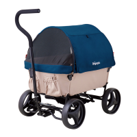 (ลด10%+โค้ดลดเพิ่ม) Ibiyaya Noah All-Around Beach Wagon - อิบิญาญ่า รถเข็นสำหรับสัตว์เลี้ยง รับน้ำหนักได้ 50 กก. (FS2130)