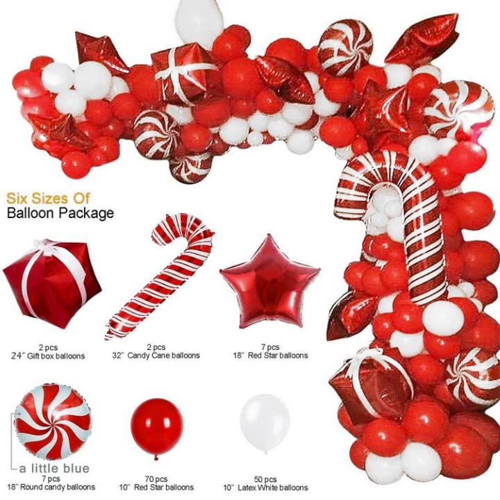 christmas-candy-balloons-red-candy-gift-box-balloons-garland-kit-christmas-party-decorations-for-baby-shower-new-year-parties-dutiful