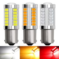 ◈ 1x P21W Ba15S 1156 Bay15d 1157 Car LED Signal Bulb DRL Super Bright Fog Lamp Auto Tail Brake Reverse Parking Light 12V White Red