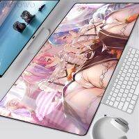 Re-Zero Rem Mouse Pad เครื่องเกมคอนโซลขนาดใหญ่ที่กำหนดเองคอมพิวเตอร์ HD Desktop Pad แผ่นรองเมาส์ยางธรรมชาติเครื่องเกมคอนโซลพรมกันลื่นแผ่นรองเมาส์แล็ปท็อป