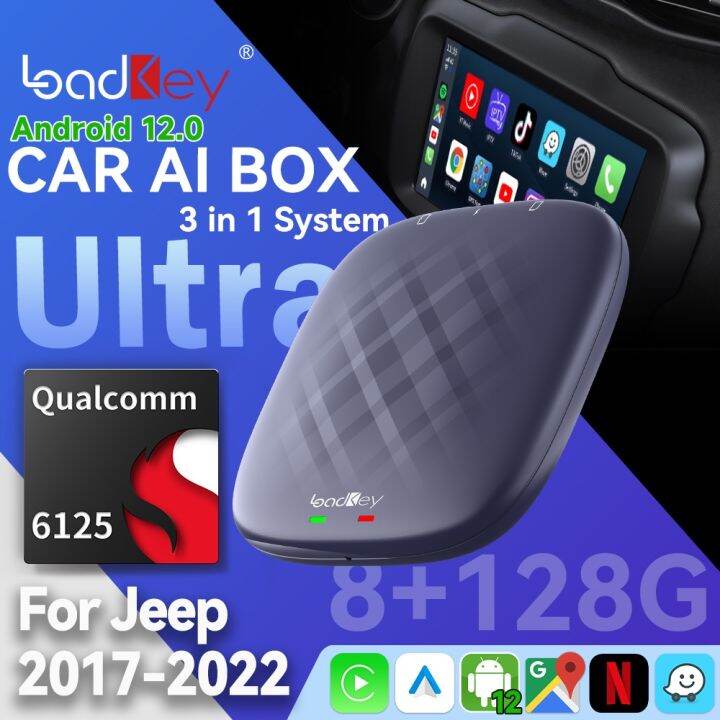 LoadKey Wireless Carplay Android Auto Ai Box Android 12.0 Youtube