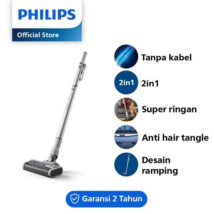 Philips Cordless stick vacuum cleaner 4000 Series XC4201/01 Lazada