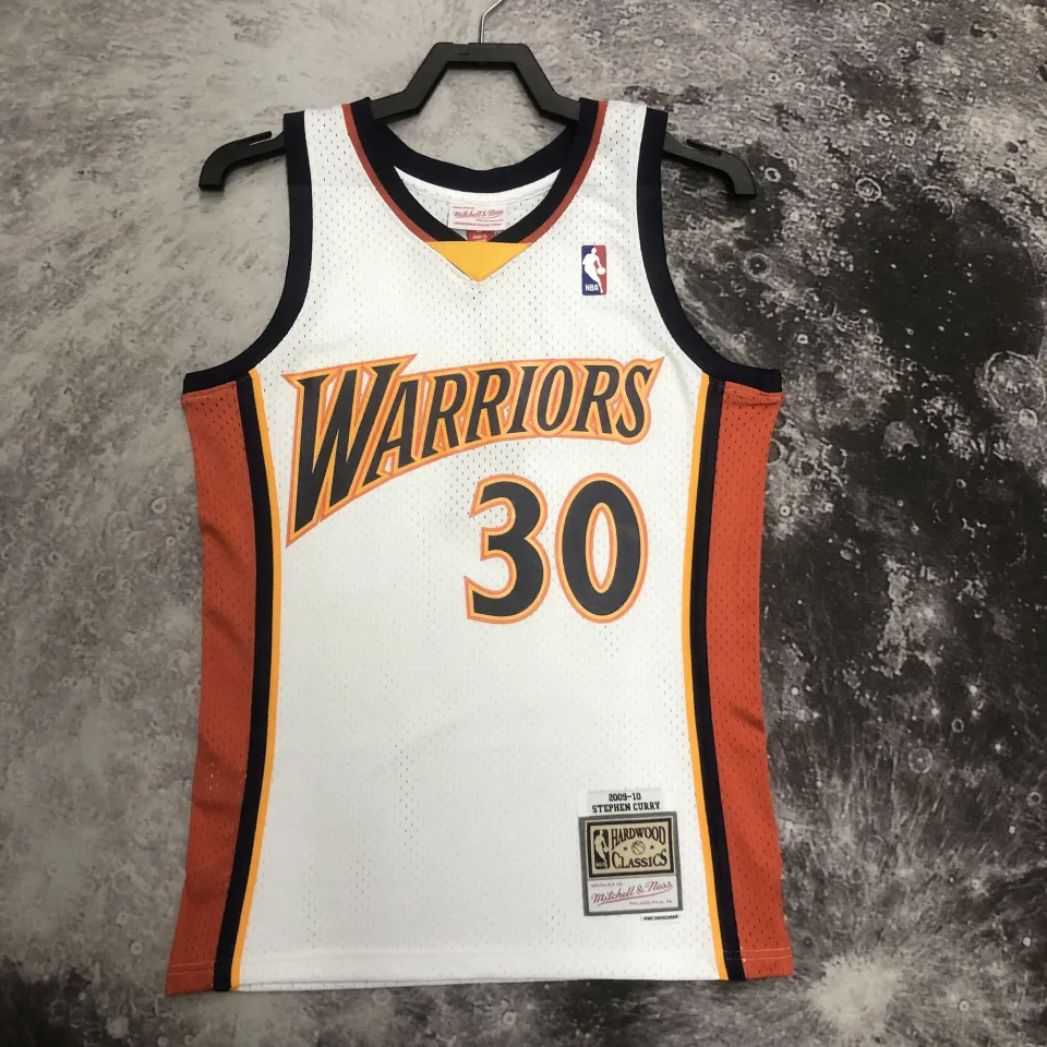 Stephen Curry Golden State Warriors Mitchell & Ness Hardwood Classics 2009-10 Home Authentic Jersey - White