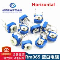 RM065 Multiturn Potentiometer 103 100R 200R 500R 1K 2K 3K 5K 10K 20K 50K 100K 200K 500K 1M Blue and White Adjustable Resistors