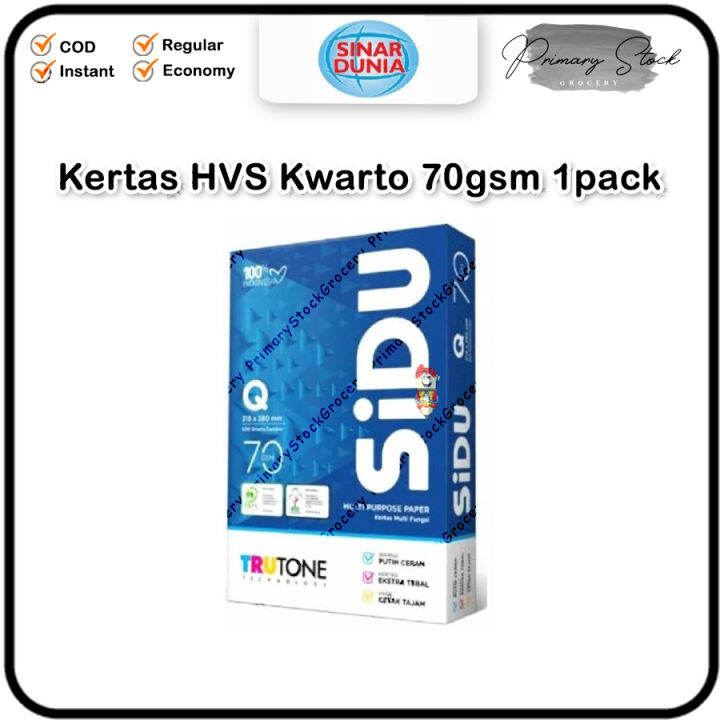 Kertas HVS Sinar Dunia B5 70 Gsm Sidu 70 Gram Fotocopy Putih 70Gram 1 ...