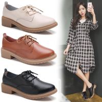 COD DSFGRTUTYIII British style womens shoes Size:33-41 Brogue shoes Fashion leather shoes Casual student shoes