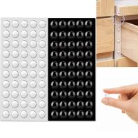 100Pcs Silicone Bumper Pad Cabinet Drawer Bumper Clear Rubber Feet Self-Adhesive Door Stopper for Furniture Wall Picture Frames