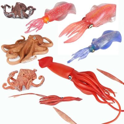 Colossal squid model simulation model of ocean creatures squid toy octopus animal boy birthday gift