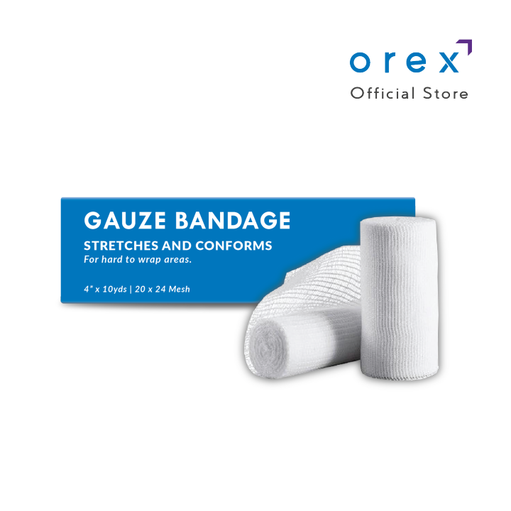 OREX Gauze Bandage 2x10/3x10/4x10 Lazada PH