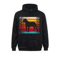 Retro Pitbull Silhouette Dog Lover Gift Pittie Hoodies 2021 Discount Classic Long Sleeve Boy Sweatshirts Gift Hoods Size Xxs-4Xl