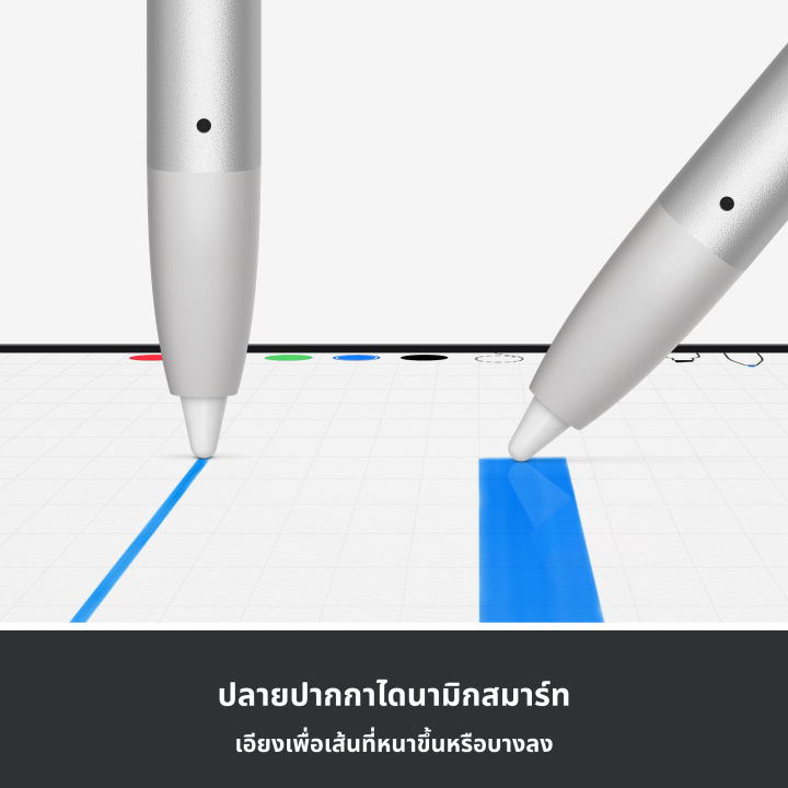 logitech-crayon-apple-pencil-ปากกาดิจิทัลความแม่นยำในระดับพิกเซลสำหรับ-ipad-ทุกรุ่นตั้งแต่ปี-2018-เป็นต้นไป-ชาร์จไฟได้ผ่าน-usb-c