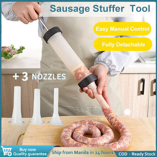 Sausage Stuffer Manual Sausage Maker Meat Stuffer Filler Fast Sausage