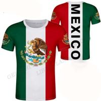 Oversized T Shirt Mexico Flag 3d Print T-shirt Men Fashion T-shirts Kids Hip Hop Tee Top Mens T-shirt Casual Top Boys Tee Women