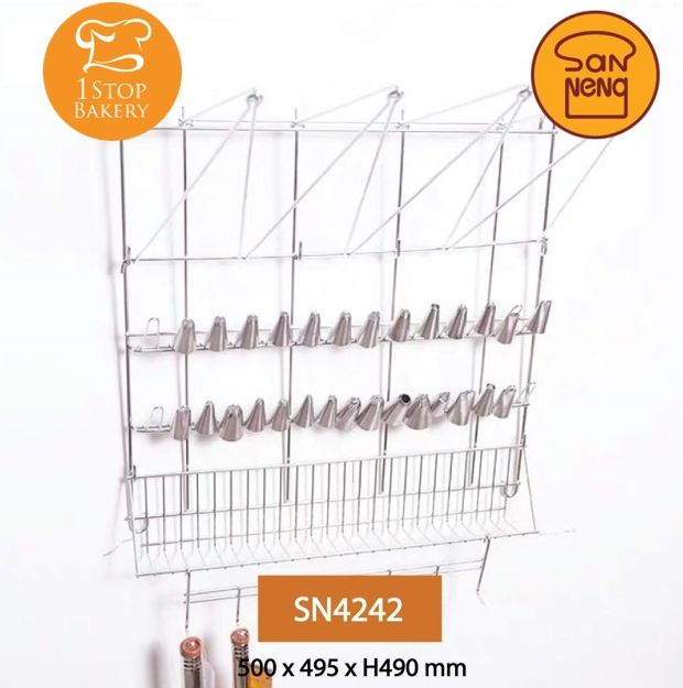 san-neng-sn4242-pastry-bag-drying-rack-500x495xh490mm-152402-ที่ตากถุงบีบ-หัวบีบ