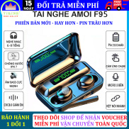 Tai Nghe không dây Bluetooth Amoi F95 có đèn LED chống nước - chống ồn