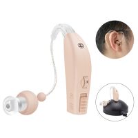 【YP】 Rechargeable Hearing Aids BTE Ear Amplifier Adjustable Aid Sound Device for Elderly