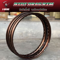 วงล้อ อลูมิเนียม ขอบเรียบ BIOT DRAG 1.4-17 / 1.20-17 ลิขสิทธิ์แท้ ล้อขอบ17 สีสด ทนทาน มาพร้อมโลโก้สวยๆ อะไหล่แต่งมอไซ ( ราคาต่อ 1คู่ ) l X-Racing