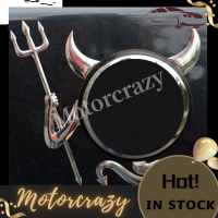 Motorcrazy 3D แฟชั่นสุดสร้างสรรค์แบบสร้างสรรค์ใช้ได้กับปีศาจปีศาจน้อยตราติดรถโลโก้ของตกแต่งอุปกรณ์ประดับจาก PVC อุปกรณ์ตกแต่งภายนอกรถยนต์แบบทำมือ