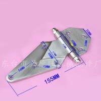 Stainless Steel 6 Vintage Metal Galvanized Primitive Industrial Rustic Barn Farm Door Warehouse Flat Hinge Refrigerator