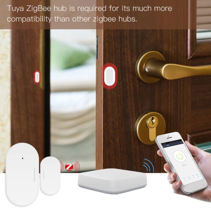 tuya-zigbee-smart-door-window-sensor-เซ็นเซอร์อัจฉริยะ-ตรวจจับการเปิด-ปิดประตู-หน้าต่าง