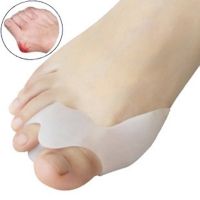 【CW】 Silicone Gel Foot Toe Separator  amp; Thumb Hallux Valgus Protector amp;Bunion Adjuster Bicyclic Orthopedic Braces