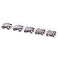 หยวน10Pcs Micro USB 5pin B ประเภทคอนเนคเตอร์ตัวเมียสำหรับขั้วต่อ5ขาชาร์จซ็อกเก็ตขายดี