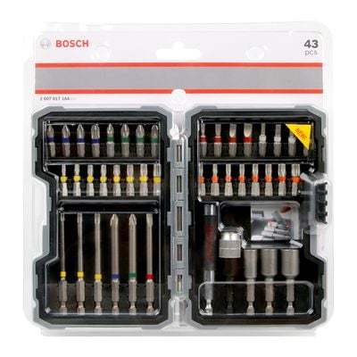 "Buy now"ชุดดอกไขควง 43 ชิ้น BOSCH รุ่น X-Line Set 43 pcs. สีน้ำเงิน*แท้100%*