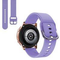 20Mm/22Mm สายสำหรับ Samsung Galaxy Watch Active 2 40Mm 44Mm 3สายสายรัดข้อมือสำรองข้อมือกีฬาเกียร์20Mm 22สายนาฬิกาข้อมือ