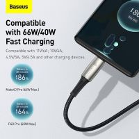 Baseus 6A USB To Type C Cable Support Supercharge 66W Fast Charging for Mate40pro