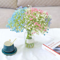 จำลองพืชสีเขียว gypsophila พวงพลาสติกช่อดอกไม้ gypsophila งานแต่งงานจำลองดอกไม้มือถือดอกไม้โฟมดอกไม้ปลอมประเทศไทยโกดังจัดส่ง 24 ชั่วโมง