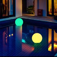 Solar Power Led Ball Lamp Color Changing/steady Rgb Light Rechargeable Pool Garden Decor Light Pre Solar Lamps Outdoor Lighting Outdoor Lighting