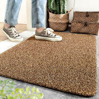 Entrance Floor Rug Simple Style Household Vacuuming Non-slip Absorbent Mat Wear-resistant Polypropylene Solid Color Cars