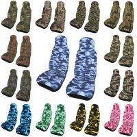 Blue Navy Camo Car Seat Covers Universal Fit for Any Car Truck Van RV SUV Army Military Camouflage Bucket Seats Protector Covers