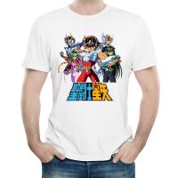 Knights Of The Zodiac T Shirt Fashion White Color Mens Short Sleeve Saint Seiya T Top Unisex O Neck Mu Clothing 100%