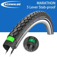 Schwalbe ยางวิ่งมาราธอนล้อจักรยานขนาดเล็ก349 16X1.35 16นิ้ว,ยางวิ่งมาราธอน5คันกันแทง