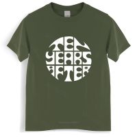 Summer mens tshirt New Ten Years After English Rock Band Legend MenS Black T-Shirt unisex t-shirt teenagers cool tops