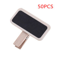 DIY 50pcslot Wooden Mini Note Blackboard Clamps Retangle Chalkboard Blackboard Clip Tag Message Board For Party Paper Photo