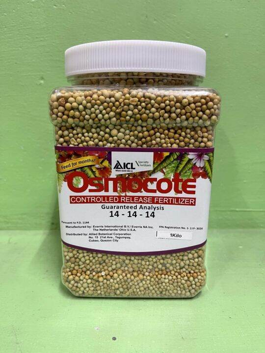 Osmocote 141414 1 kg original packaging for succulents, plants and