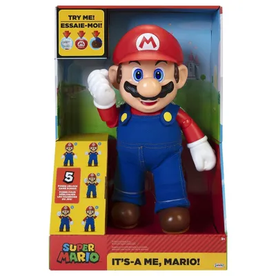 [ใช้ 2 โค้ดลดเพิ่ม] Nintendo Its-A Me Mario หุ่นแอ็คชั่นฟิกเกอร์