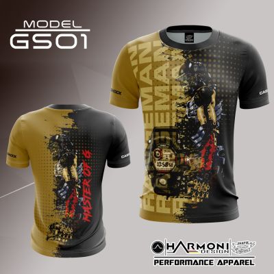 Rangeman T-shirt Gshock sublimation T-shirt Gs01 3D T-shirt S-3XL size new T-shirt
