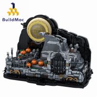 Buildmoc Nightmare Before Christmas Spiral Mountain 1664PCS อิฐ MOC ชุด Building Blocks ของเล่นเด็ก Xmas ของขวัญเด็ก