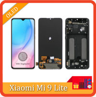 ดิสเพลย์ AMOLED พิเศษของแท้6.39นิ้วสำหรับ Xiaomi Mi CC9หน้าจอ LCD สำหรับ Xiaomi Mi M1904F3BG 9 Lite หน้าจอดิจิตอลหน้าจอสัมผัส